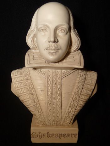 William Shakespeare bust