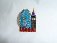 London Eye/Big Ben pin badge